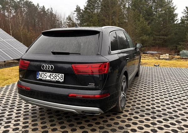 Audi Q7 cena 154000 przebieg: 189000, rok produkcji 2017 z Ostróda małe 154